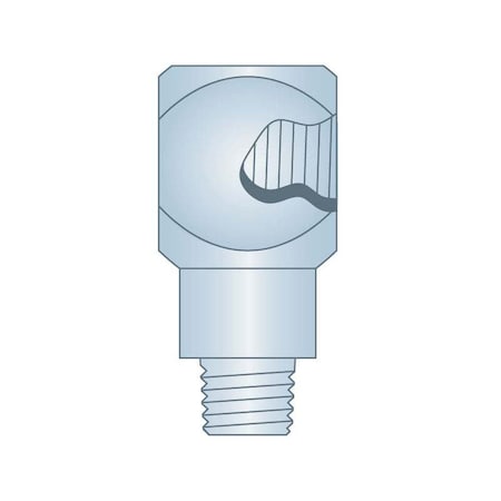 Heritage Industrial Adapter 1/4-28SAE-LTx1/8-27NPTF 90D CSZ3 HA51943